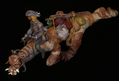 fantasy alien creature sculpture fantasy genre